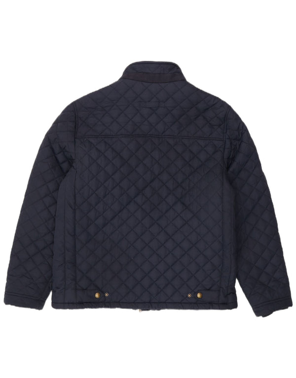 CREW CLOTHING Chaqueta acolchada para hombre UK 42 XL Azul marino Poliéster