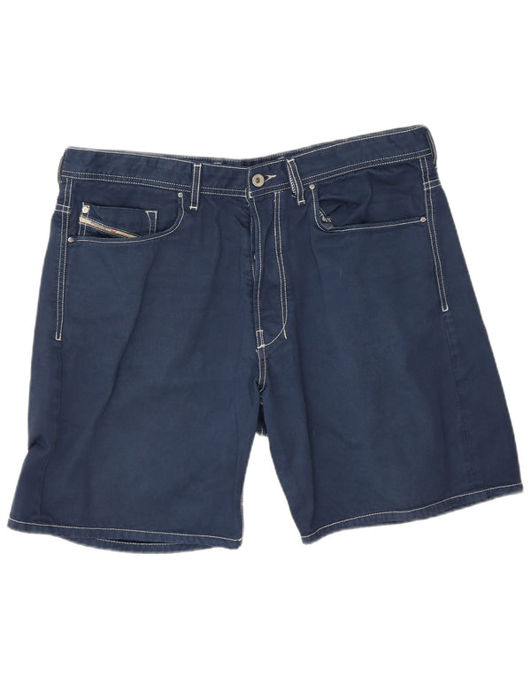 Diesel Pantalones Cortos Casuales Para Mujer W36 XL Algodón Azul Marino