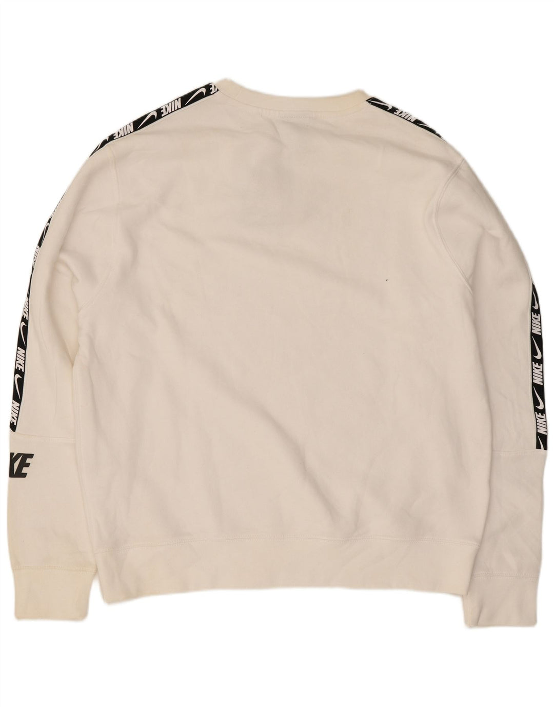 Nike - Sudadera con gráfico para hombre, talla grande, algodón blanco