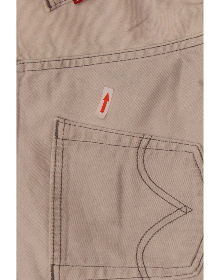 Levi's Hombre 511 Slim Jeans W34 L34 Algodón Gris