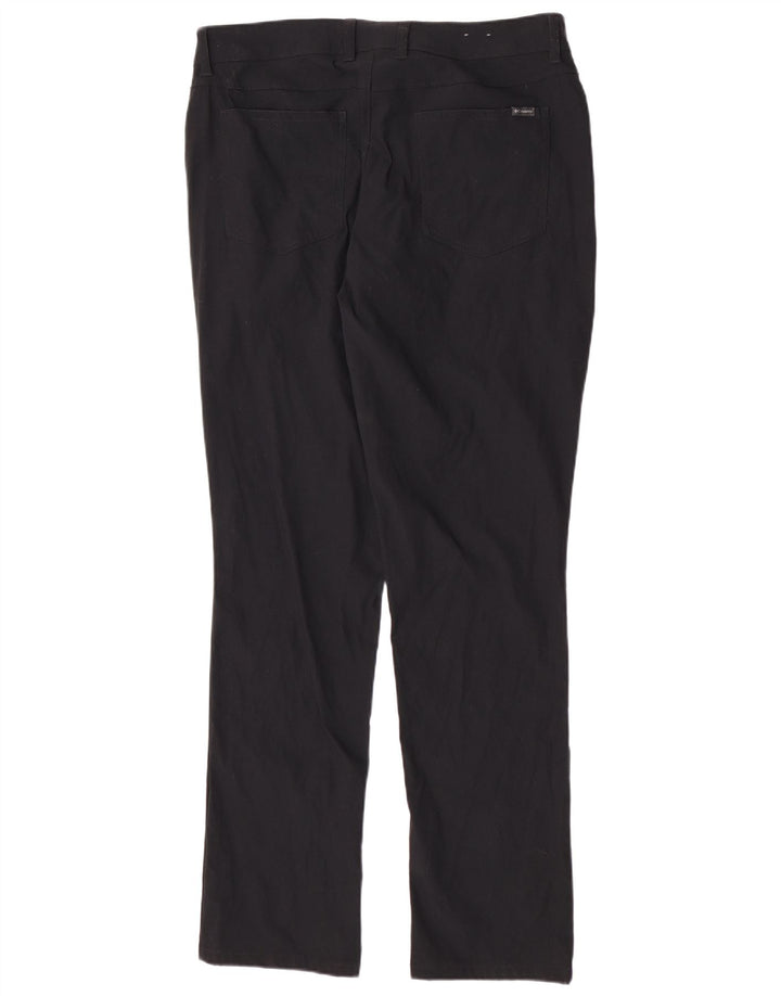 Columbia Pantalones casuales regulares para hombre W34 L32 Nylon negro