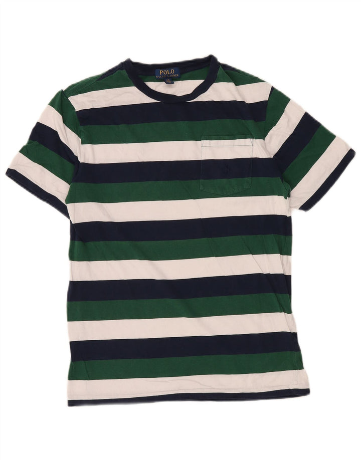POLO RALPH LAUREN Camiseta Niño Top 11-12 Años Grande Multicolor Rayas