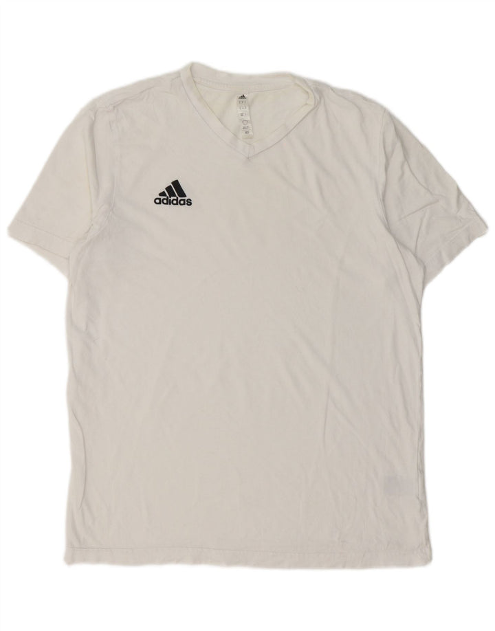 ADIDAS Camiseta Hombre Top Medium Blanco Algodón