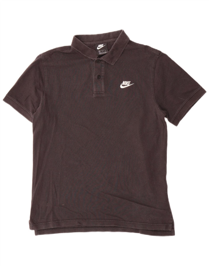 Polo Nike Hombre Algodón Negro Mediano