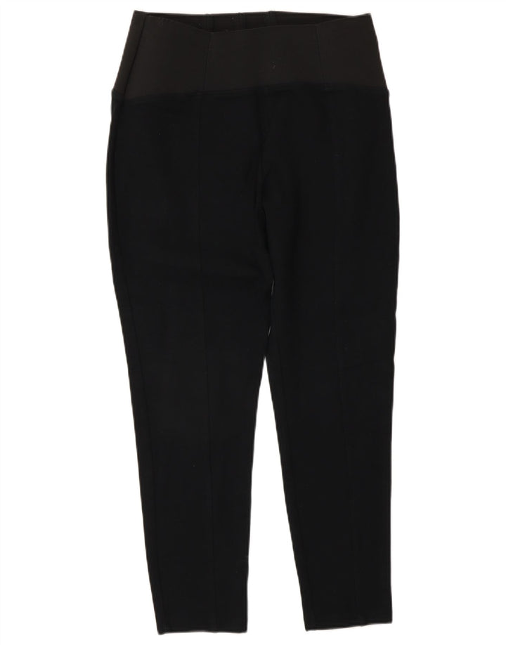 Marks & Spencer Leggings cortos para mujer UK 42 Viscosa negra mediana