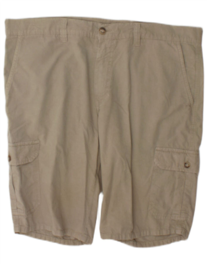 Carrera Pantalones cortos cargo para hombre W38 XL Algodón beige