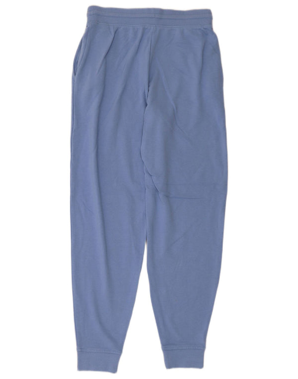 Marks & Spencer Pantalones de chándal para Mujer Joggers UK 10 Small Blue Cotton