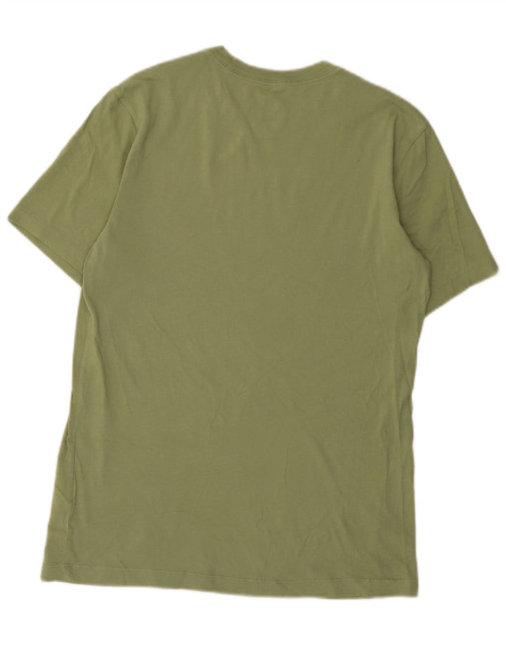 Nike Camiseta gráfica para hombre Top pequeño de algodón caqui