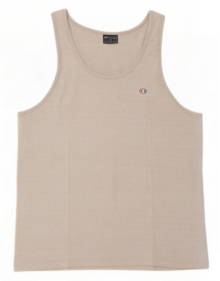 Champion Chaleco Para Hombre Top Grande Gris Moteado
