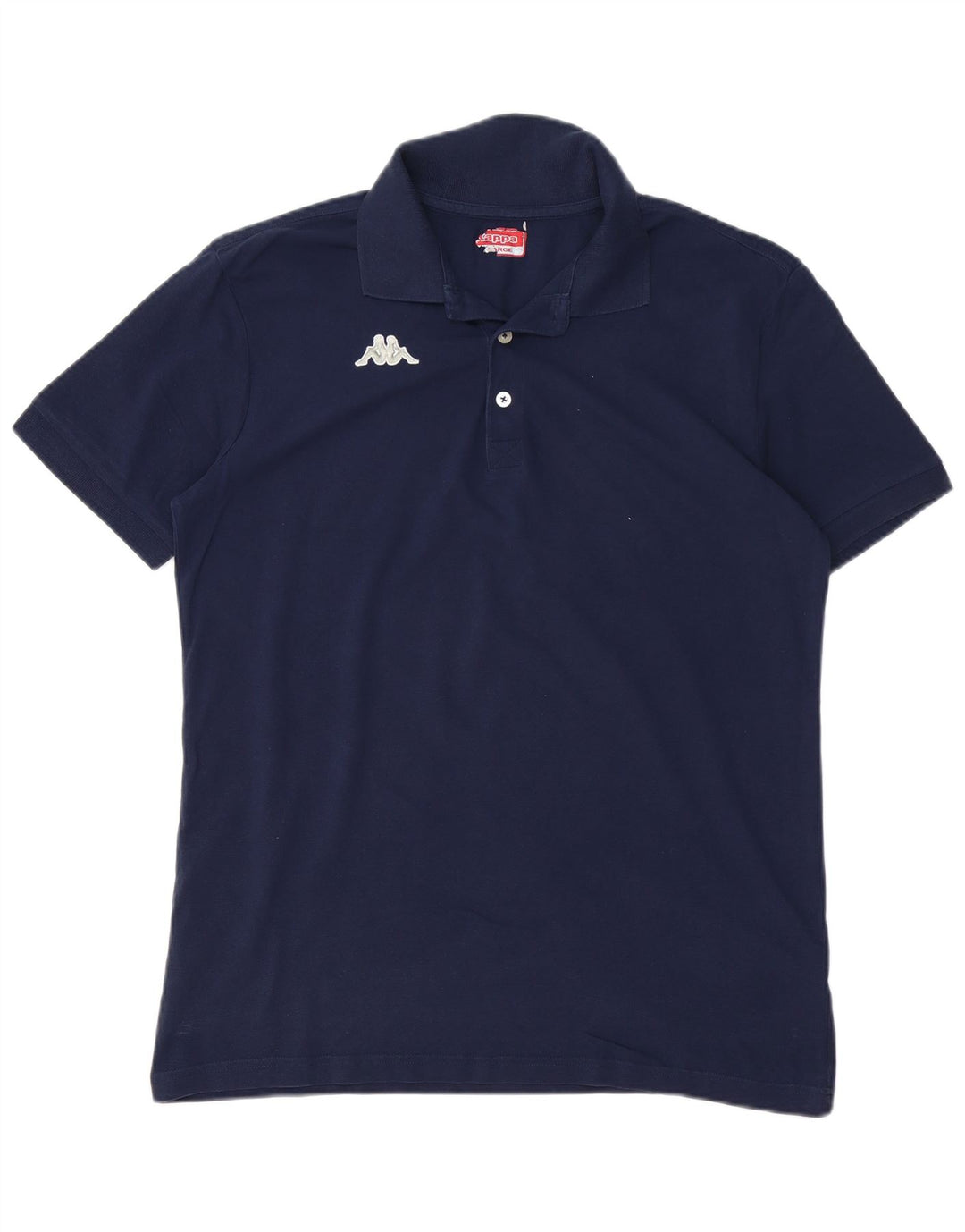 KAPPA Polo para hombre grande azul marino algodón