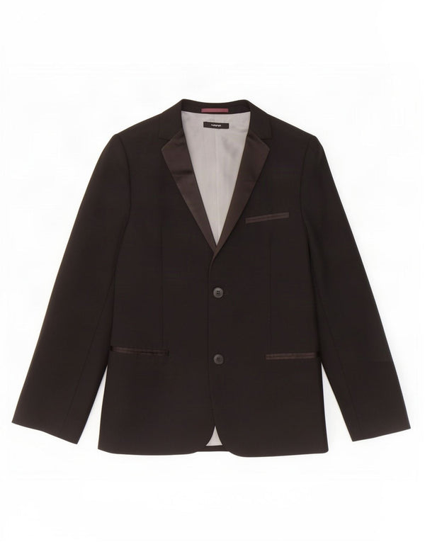 Marks & Spencer Chaqueta tipo blazer con 2 botones para mujer, talla S, color negro
