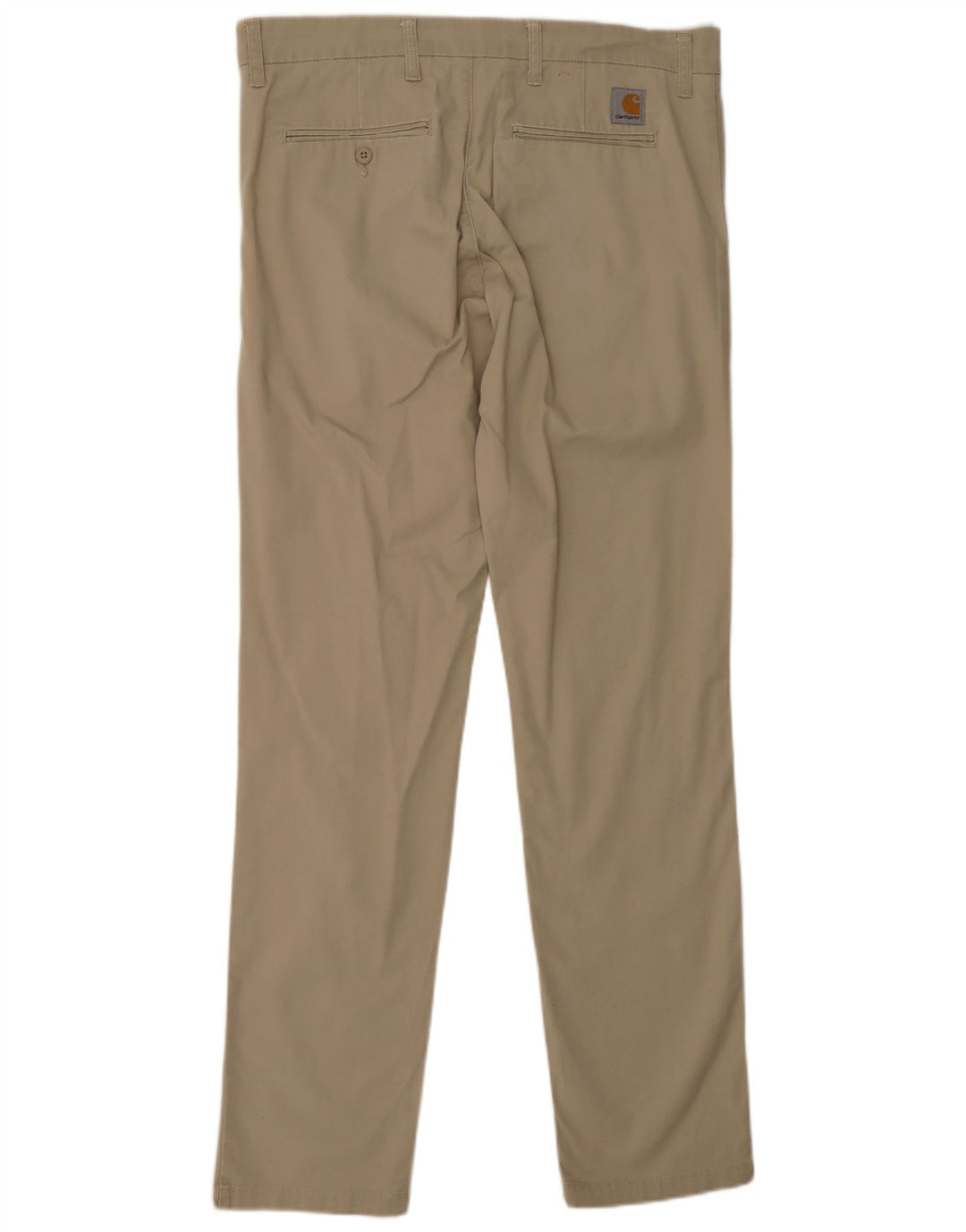 CARHARTT Pantalón chino ajustado para hombre W33 L34 Algodón beige