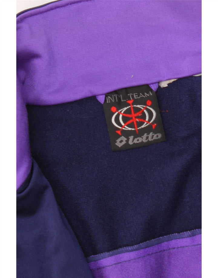Lotto Mens Graphic Chándal Top Chaqueta Grande Azul Marino Colorblock