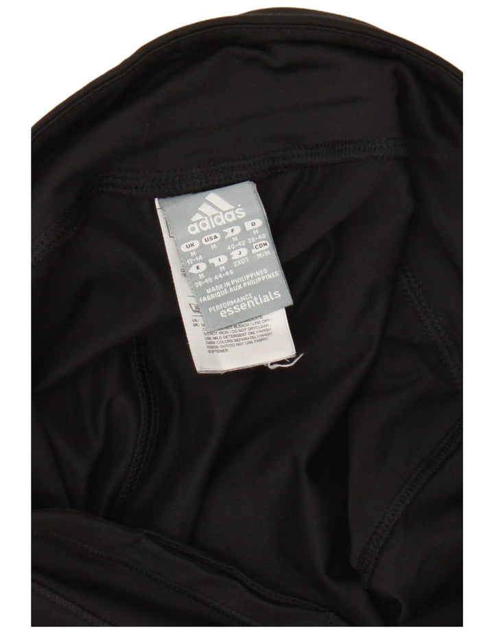 Adidas Leggings para mujer Reino Unido 12/14 Mediano Negro Poliéster