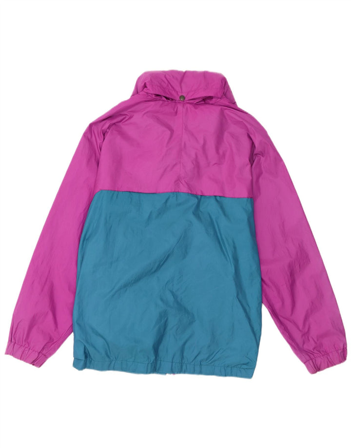 Brugi Hombre Chaqueta de chándal con capucha y diseño colour block en rosa medio