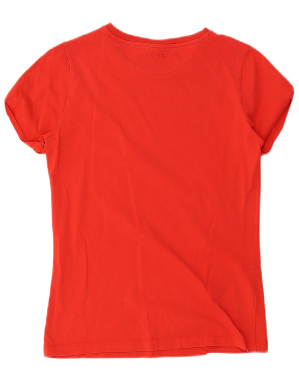 Hugo Boss Camiseta para mujer Top UK 10 Small Red Cotton