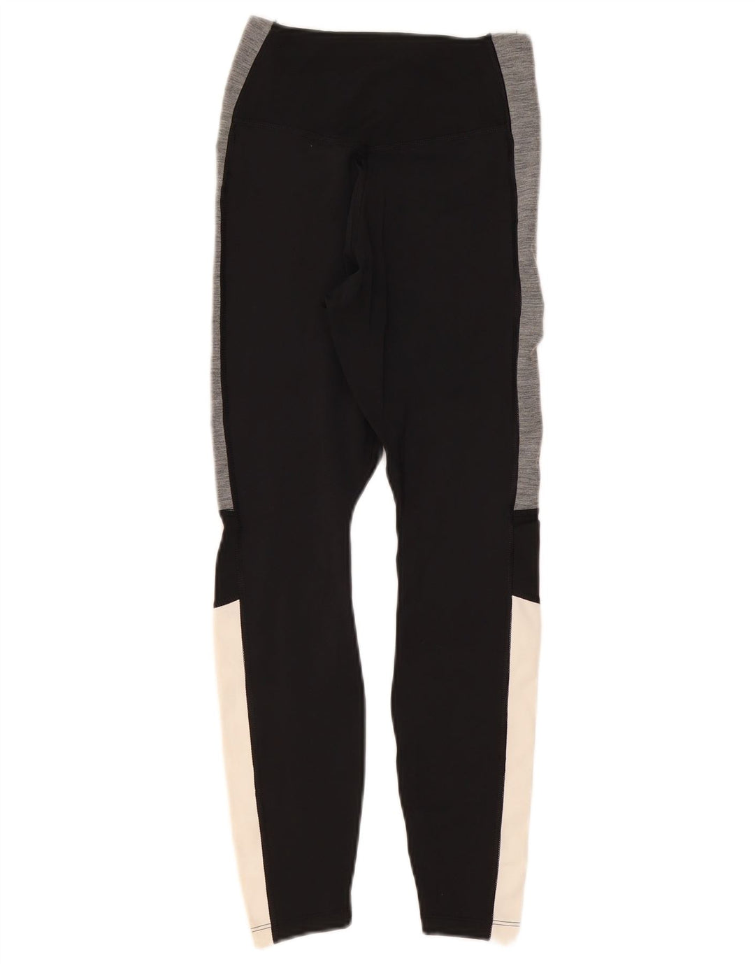 Leggings NIKE Dri Fit para mujer UK 4 XS Negro Colorblock Poliéster