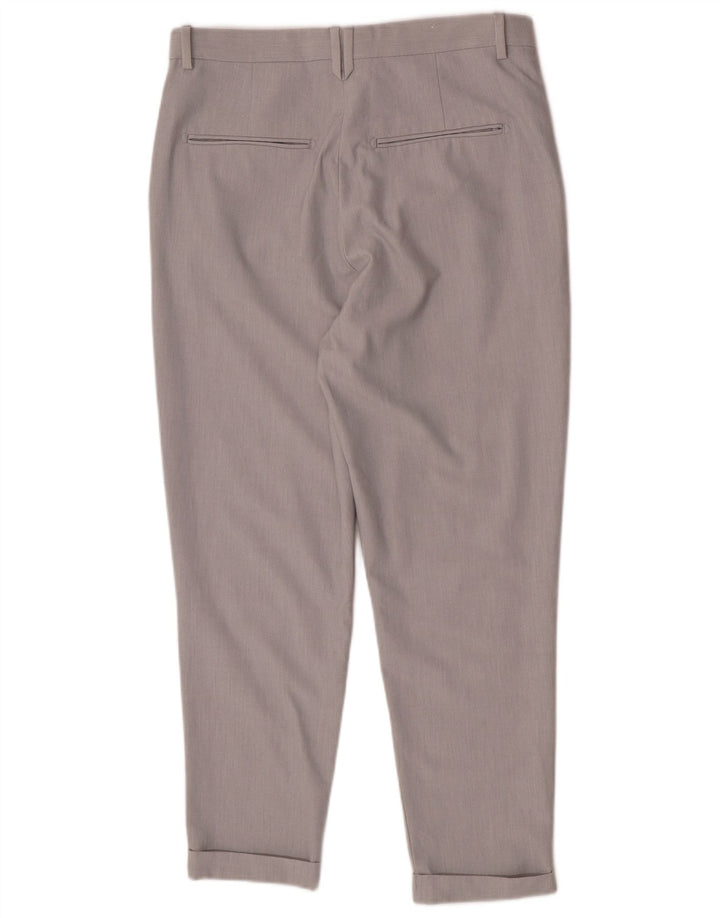 Zara Mens Tapered Regular Chino Pantalones EU 40 Medium W31 L25 Gris