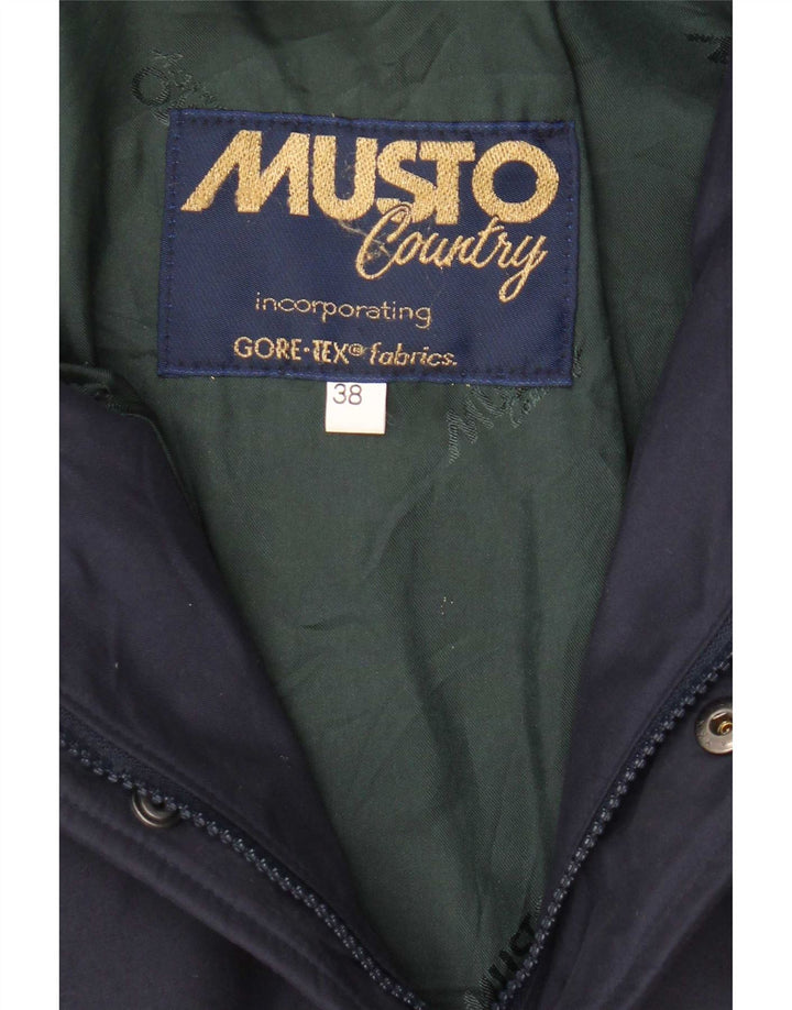Musto Chaqueta Parka para Hombre UK 38 Medium Azul Marino Poliéster