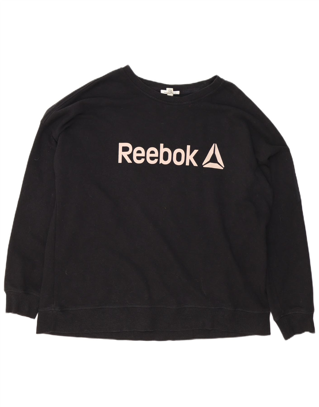 Reebok Hombre Graphic Sudadera Jumper XL Negro