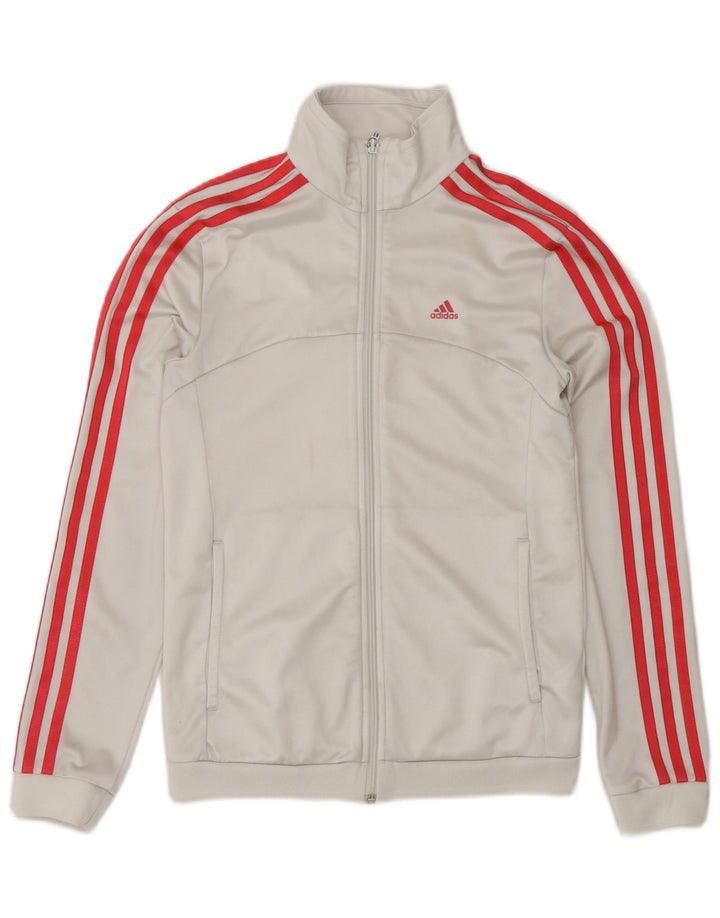 Adidas Mujer Chándal Top Chaqueta UK 4/6 XS Blanco Poliéster