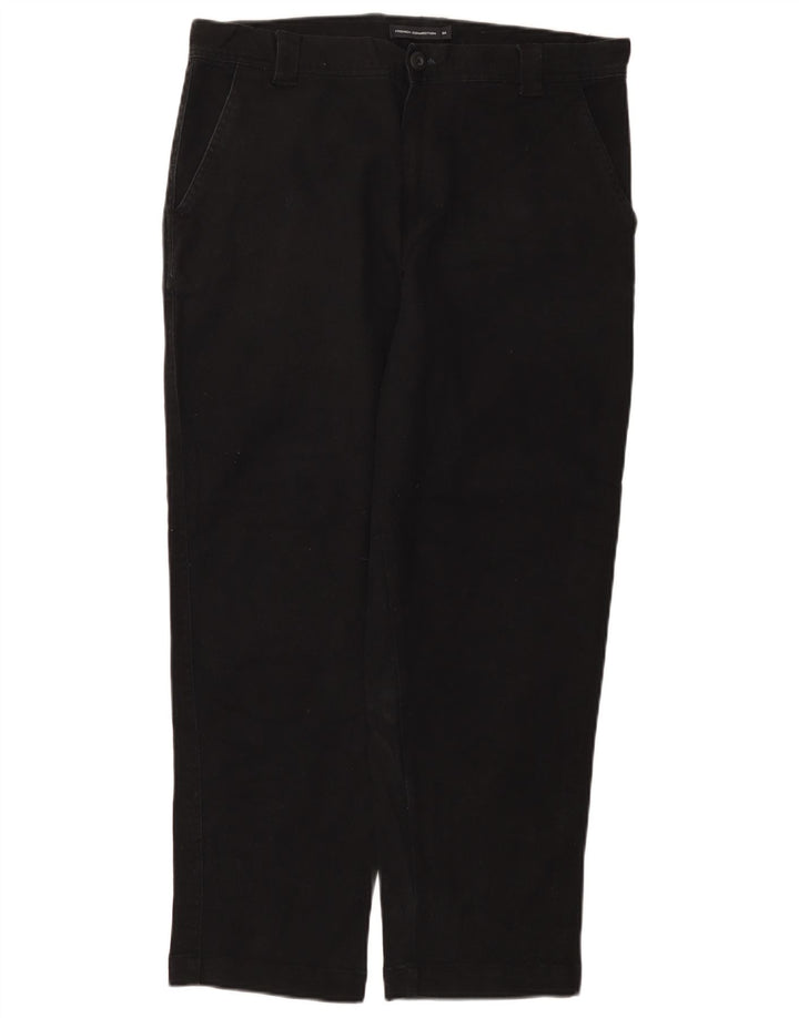 Vaqueros cónicos para hombre de French Connection W34 L27 Algodón negro