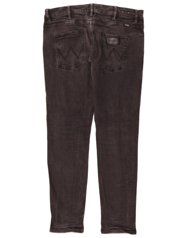 Vaqueros ajustados para hombre Wrangler W34 L30 Algodón gris