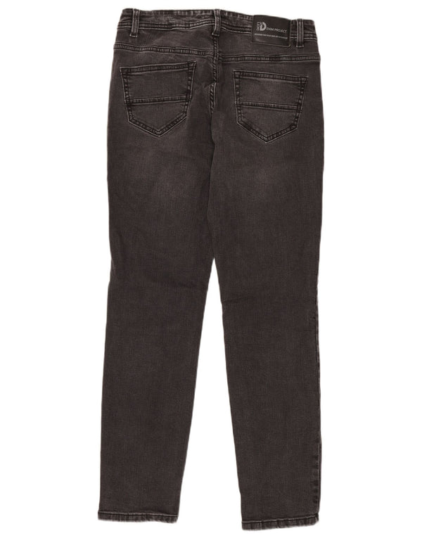 DACK'S Jeans ajustados para hombre IT 46 Small W32 L32 Algodón negro