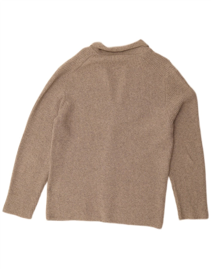 Suéter Cárdigan de Hombre Massimo Dutti Grande Gris