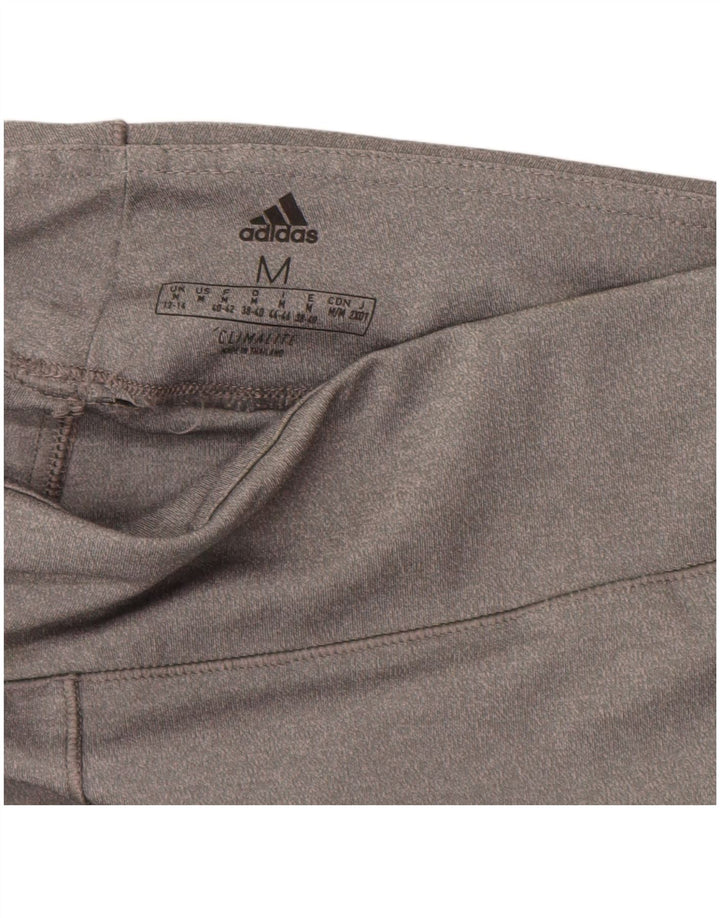 Adidas Leggings Climalite para mujer Reino Unido 12/14 Poliéster gris medio