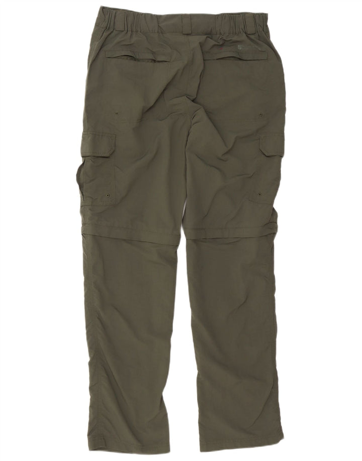Pantalones cargo rectos para hombre de Mountain Warehouse W34 L32 Poliéster verde