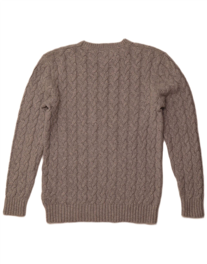 TOMMY HILFIGER Jersey Regular Fit con Cuello Redondo para Hombre Pequeño Algodón Gris