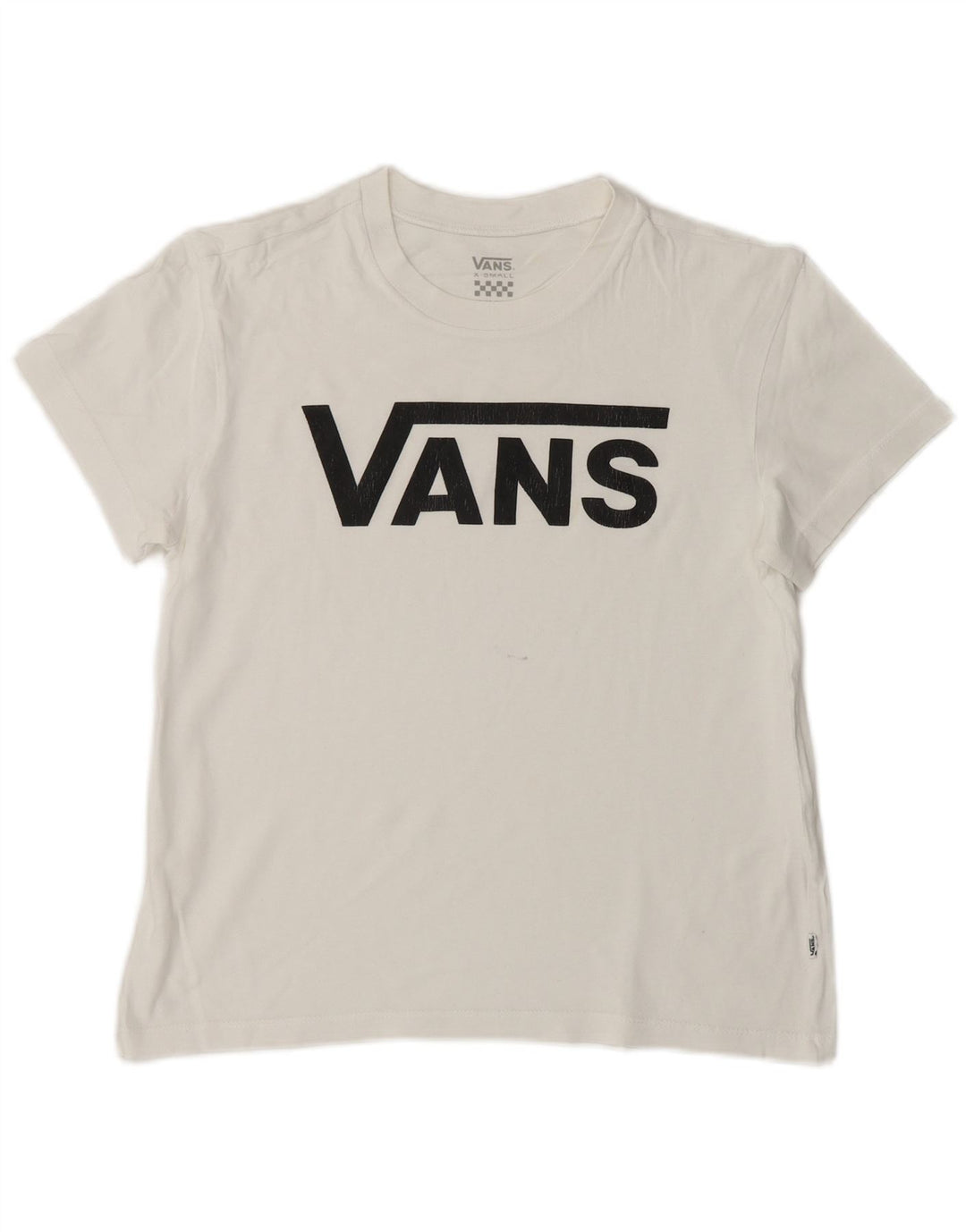 VANS Camiseta gráfica para mujer Top UK 6 XS Blanco