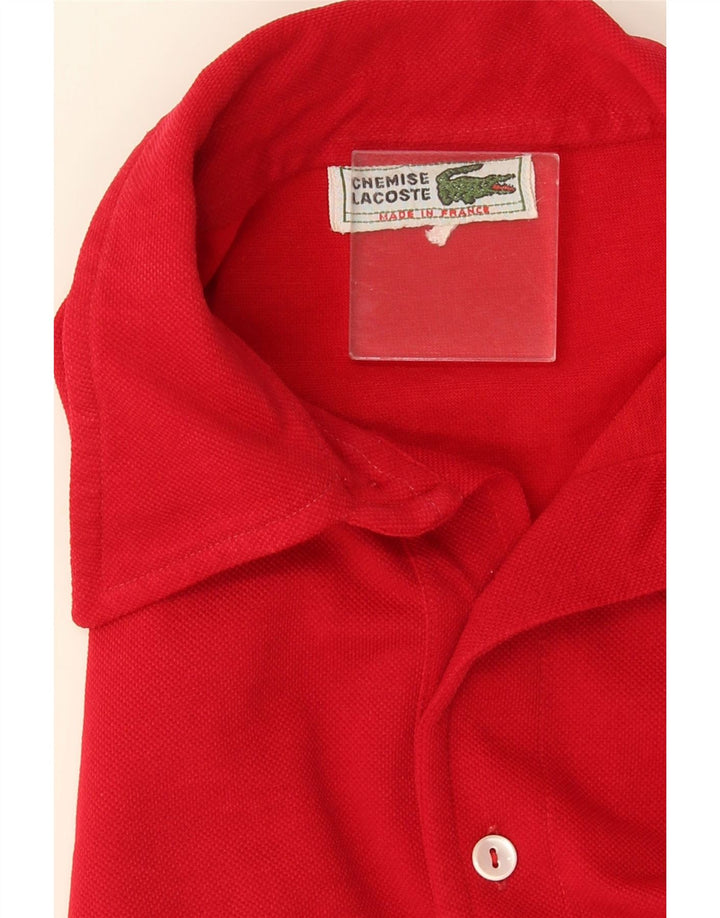Polo Lacoste Hombre Pequeño Rojo