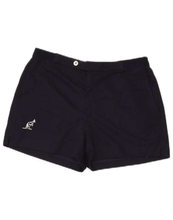 AUSTRALIAN L'ALPINA Pantalones cortos chinos para mujer IT 52 XL W30 Azul marino Poliéster