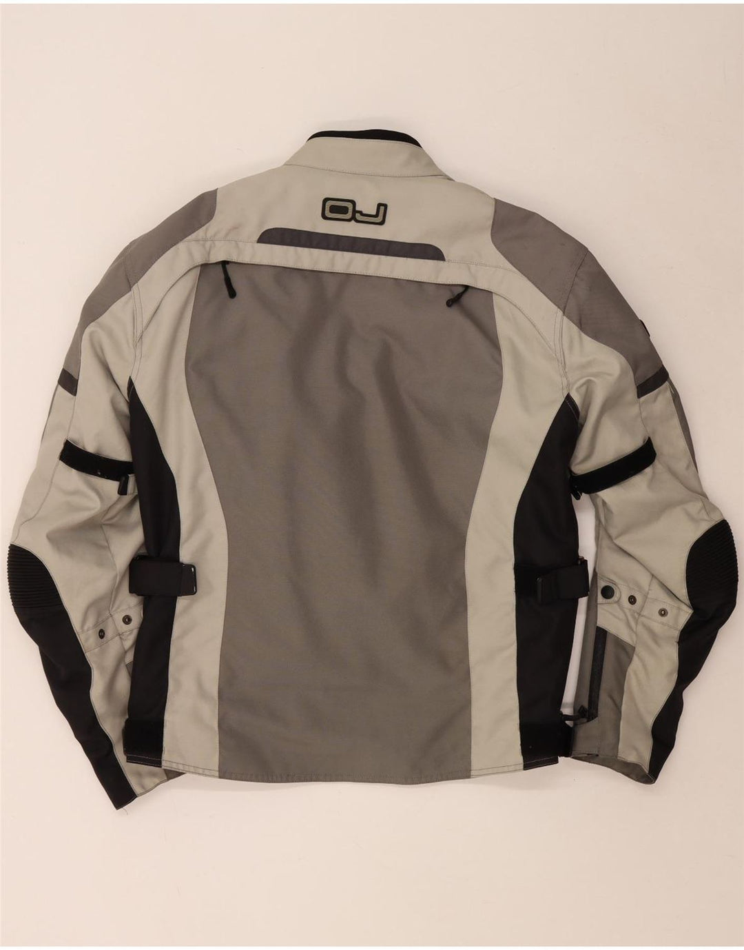OJ Atmosfere Chaqueta bomber estampada para hombre Reino Unido 40 Grande Gris Colorblock