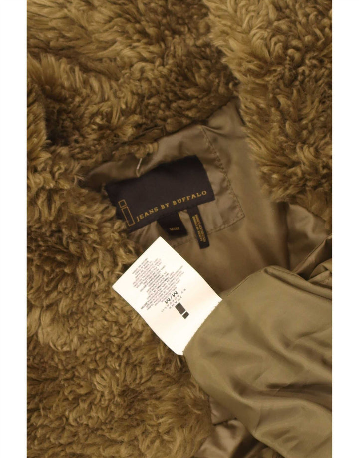 Chaqueta acolchada Buffalo para mujer UK 40 Poliéster caqui mediano