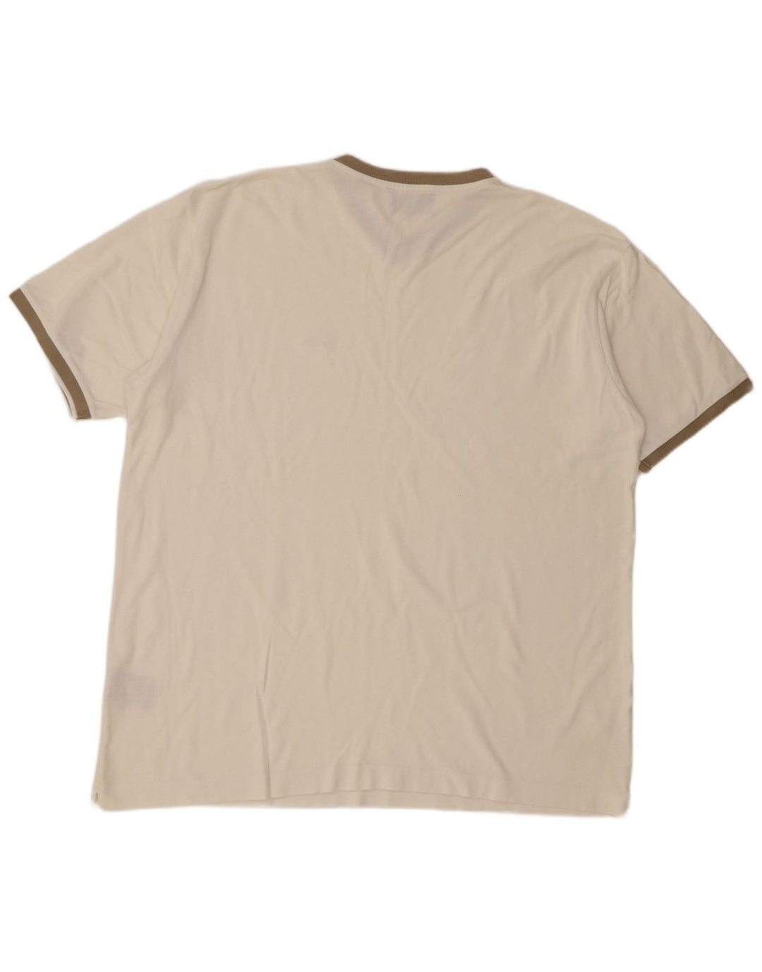 Kappa Camiseta Hombre Top 2XL Blanco Algodón