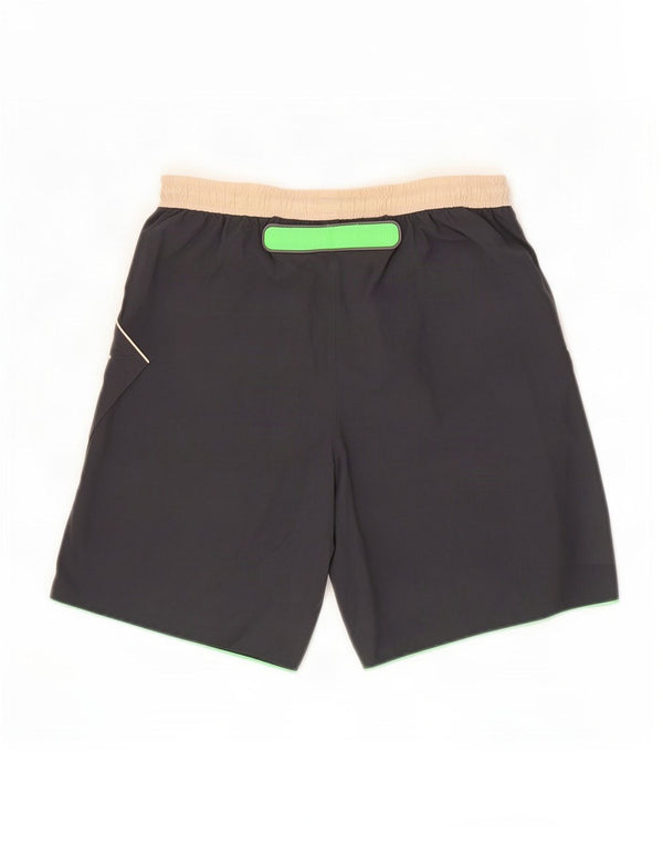 Lotto Hombre Shorts Deportivos Gris Medio Colorblock