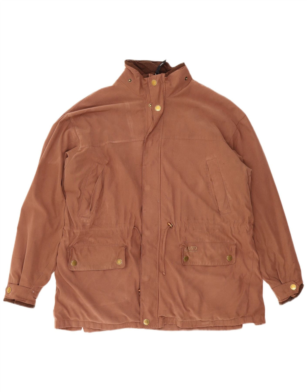 Musto Chaqueta cortavientos para hombre UK 40 Large Marrón Poliéster