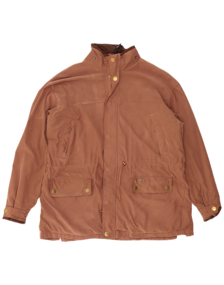 Musto Chaqueta cortavientos para hombre UK 40 Large Marrón Poliéster