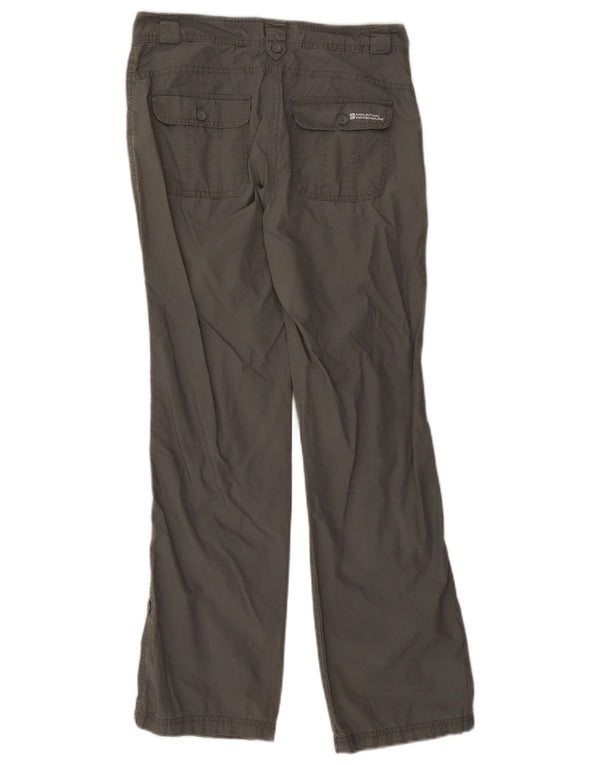 MOUNTAIN WAREHOUSE Pantalones casuales rectos para mujer UK 8 Small W27 L30 Gris