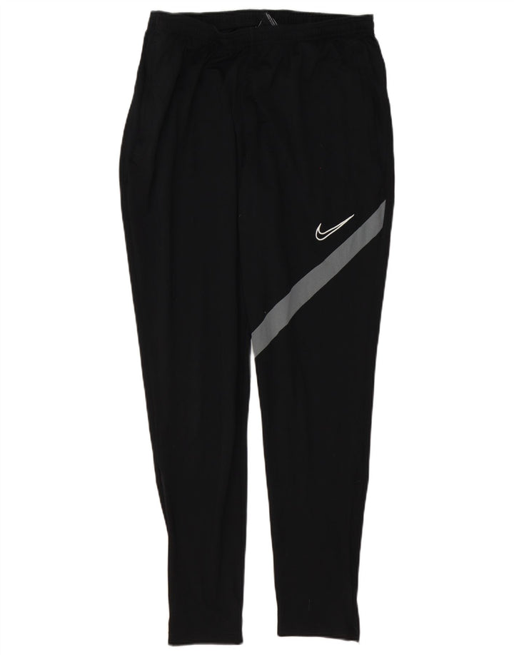 Nike - Pantalones de chándal Dri Fit para hombre, tamaño grande, color negro, poliéster