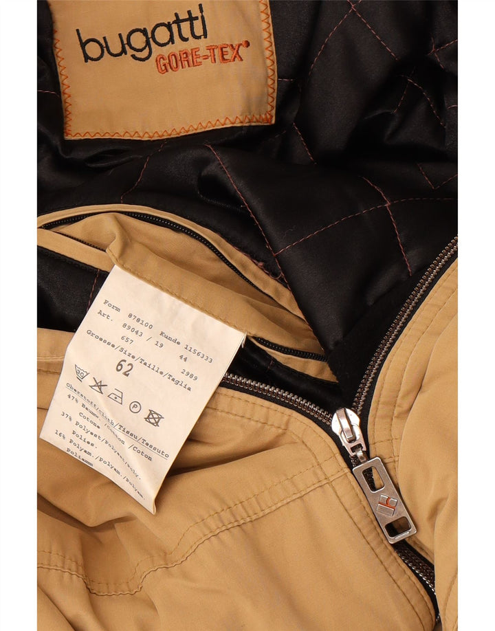 Bugatti Chaqueta cortavientos Gore-Tex para hombre UK 62 6XL Algodón beige