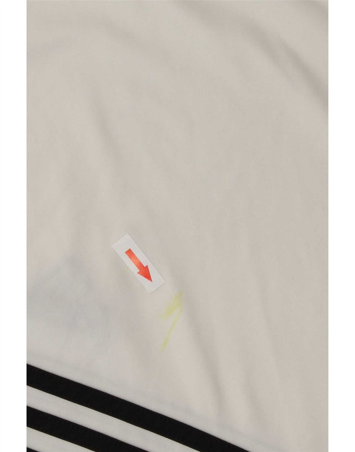 Adidas Mens Climalite Sport Shorts Pequeño Blanco Poliéster