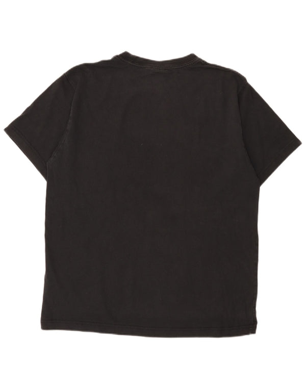 Adidas - Camiseta gráfica para hombre, talla grande, algodón negro