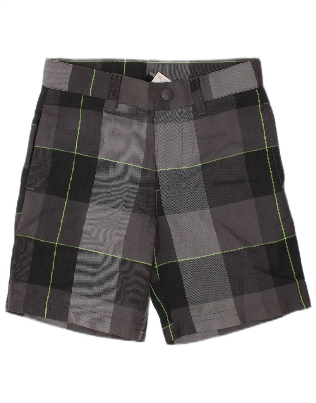 Under Armour Pantalón chino para bebé niño 18-24 meses W20 Gris a cuadros Poliéster