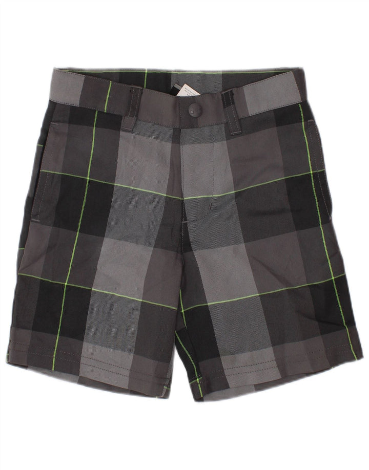 Under Armour Pantalón chino para bebé niño 18-24 meses W20 Gris a cuadros Poliéster