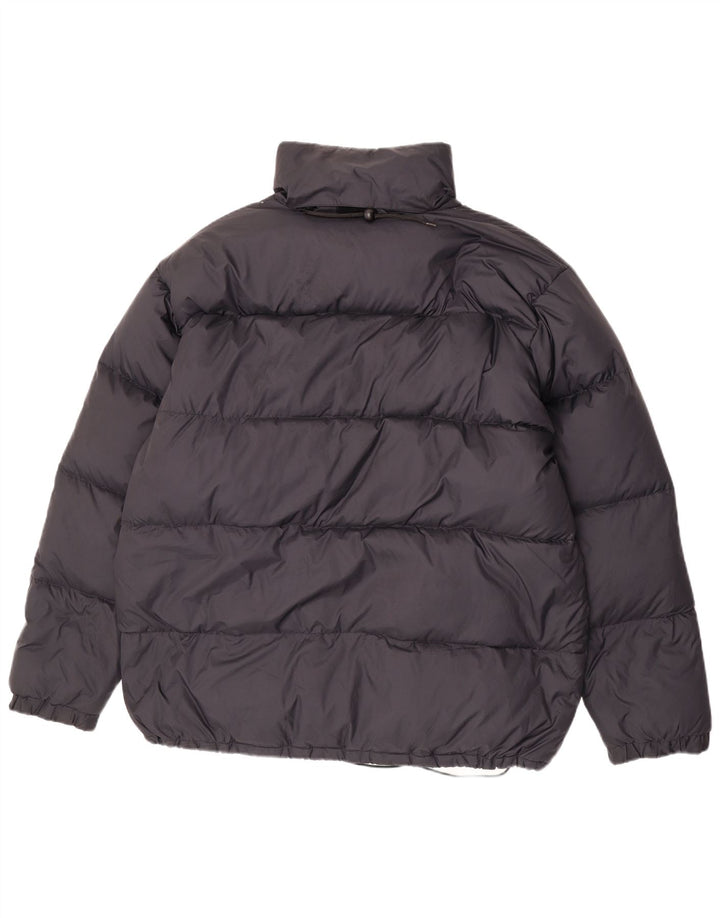 SALEWA Chaqueta acolchada con capucha para hombre UK 40 Large Azul marino Poliamida