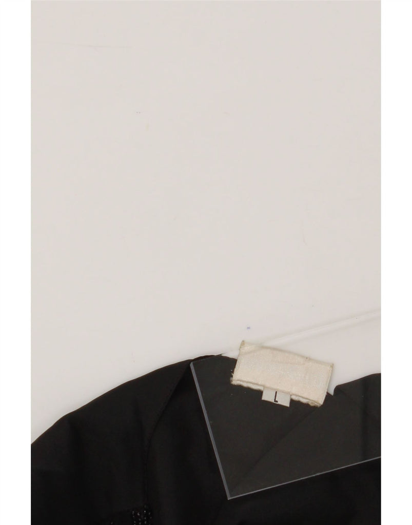 NOUGAT Womens Waistcoat UK 14 Large Black Geometric Vintage Nougat and Second-Hand Nougat from Messina Hembry 